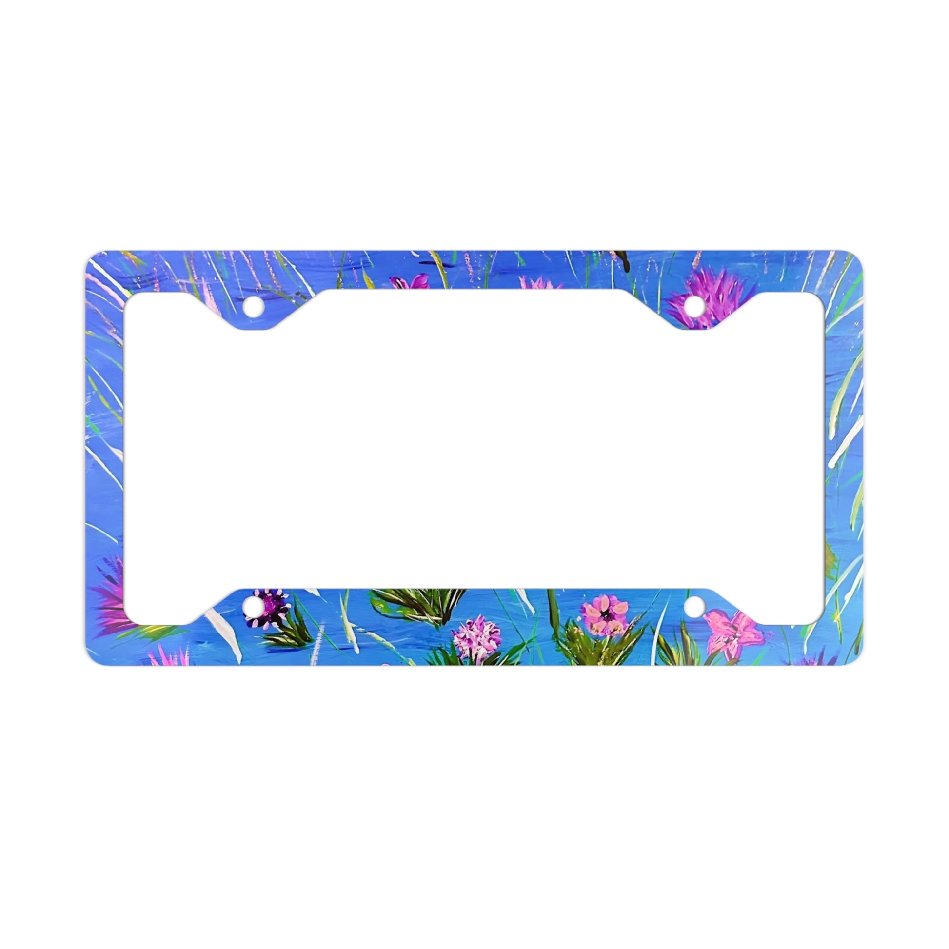 Custom License Plate Frames Metal
