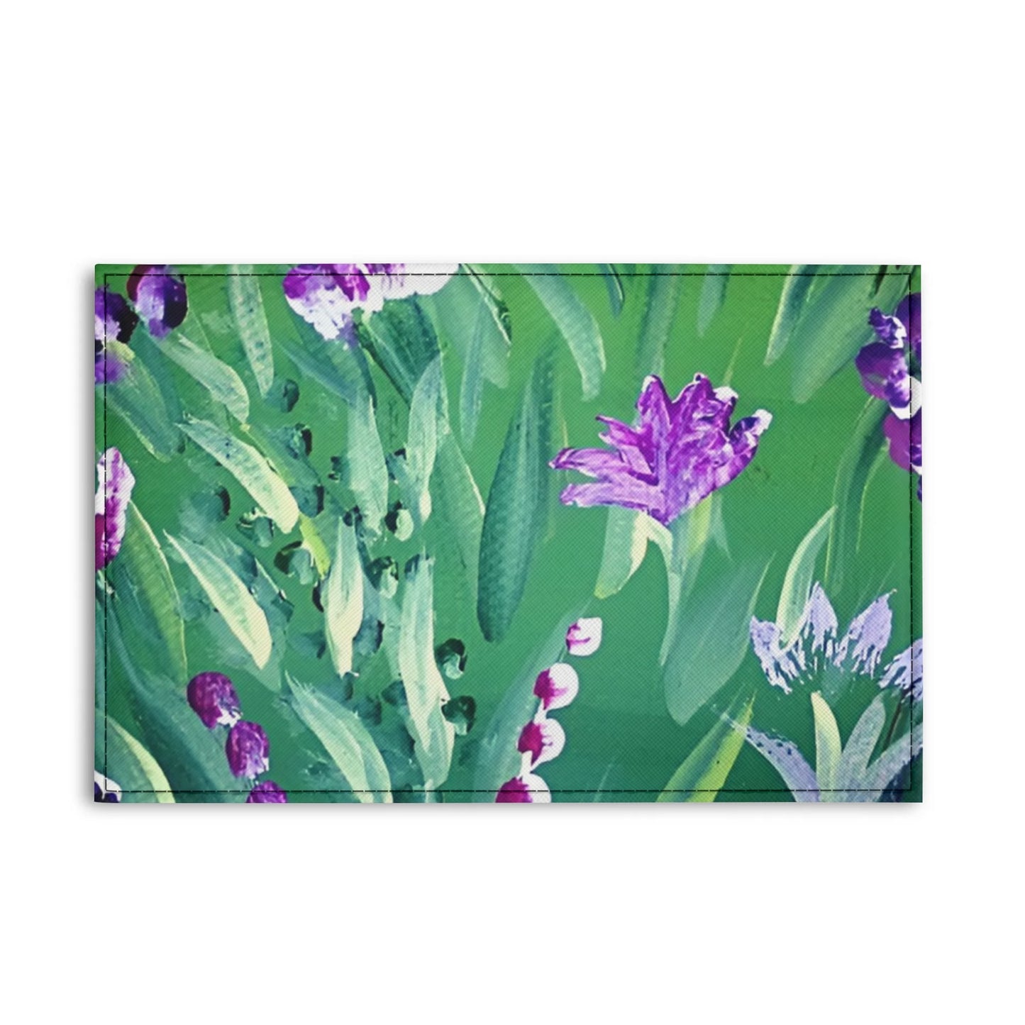 Leather Passport Case Business Name ID Card Holder