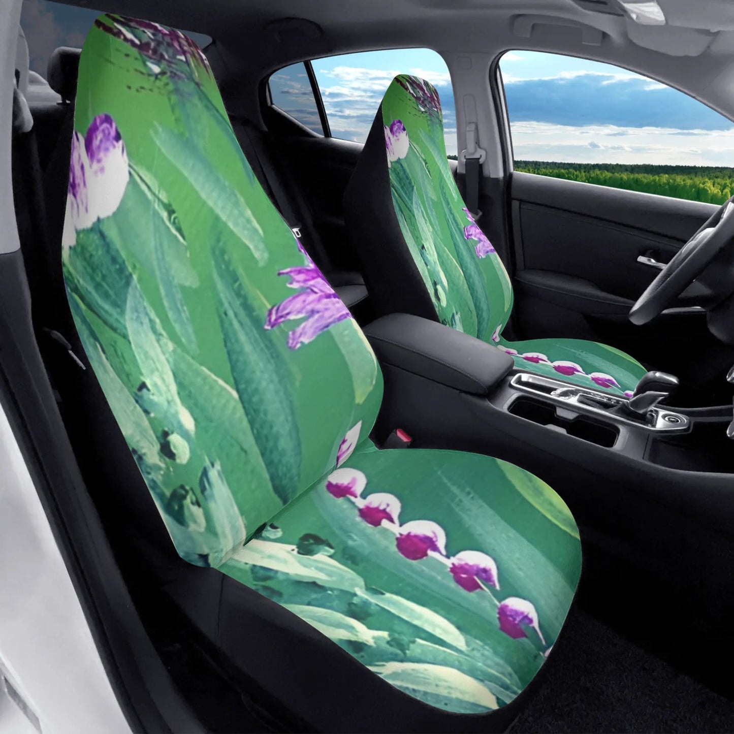 Soft and Lightweight Front Car Seat Covers (2pcs)