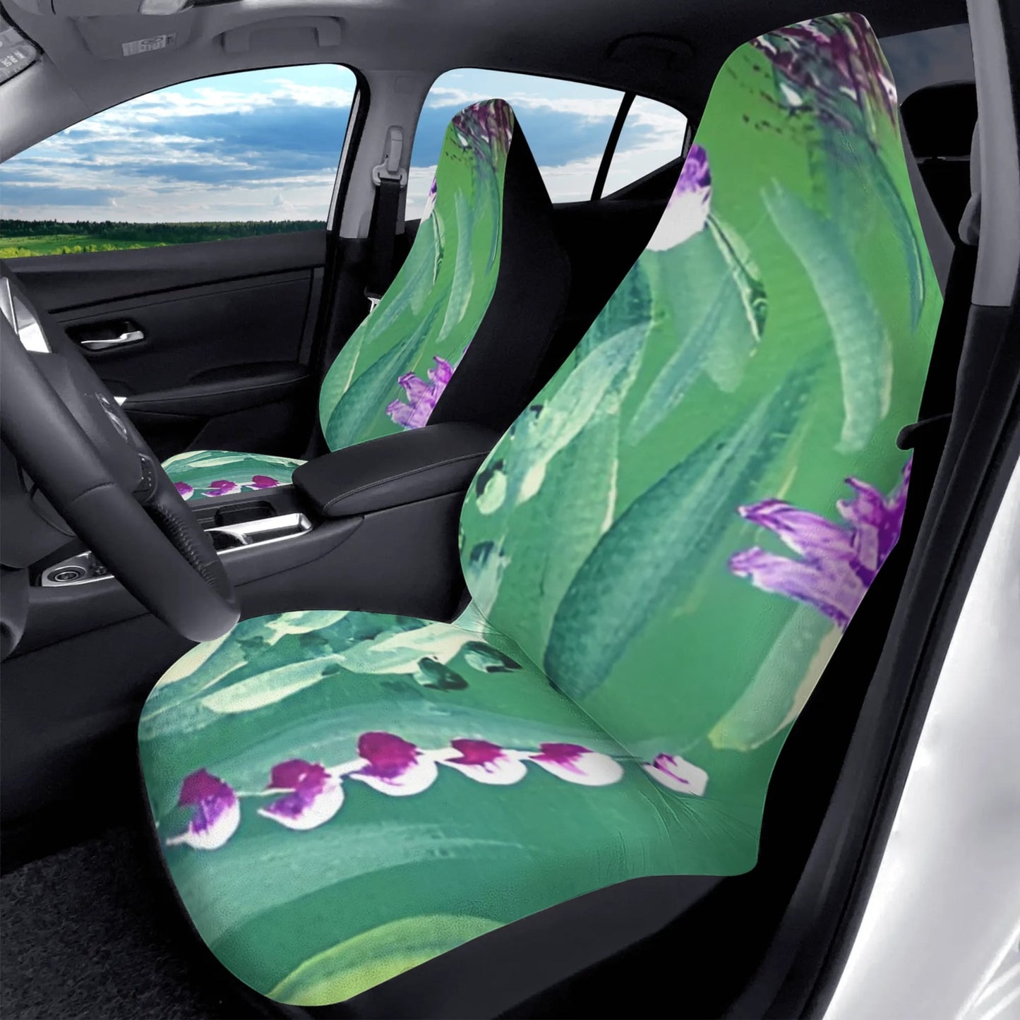 Soft and Lightweight Front Car Seat Covers (2pcs)