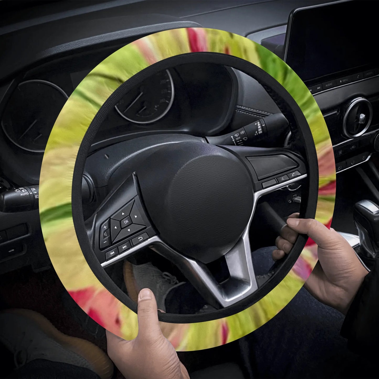 Car Steering Wheel Cover