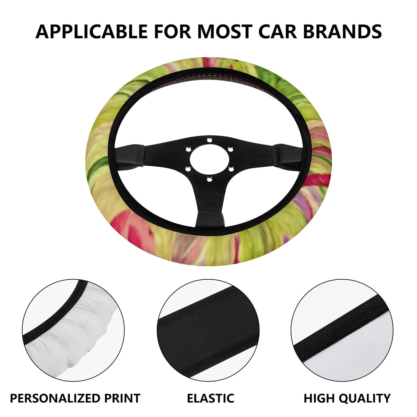 Car Steering Wheel Cover