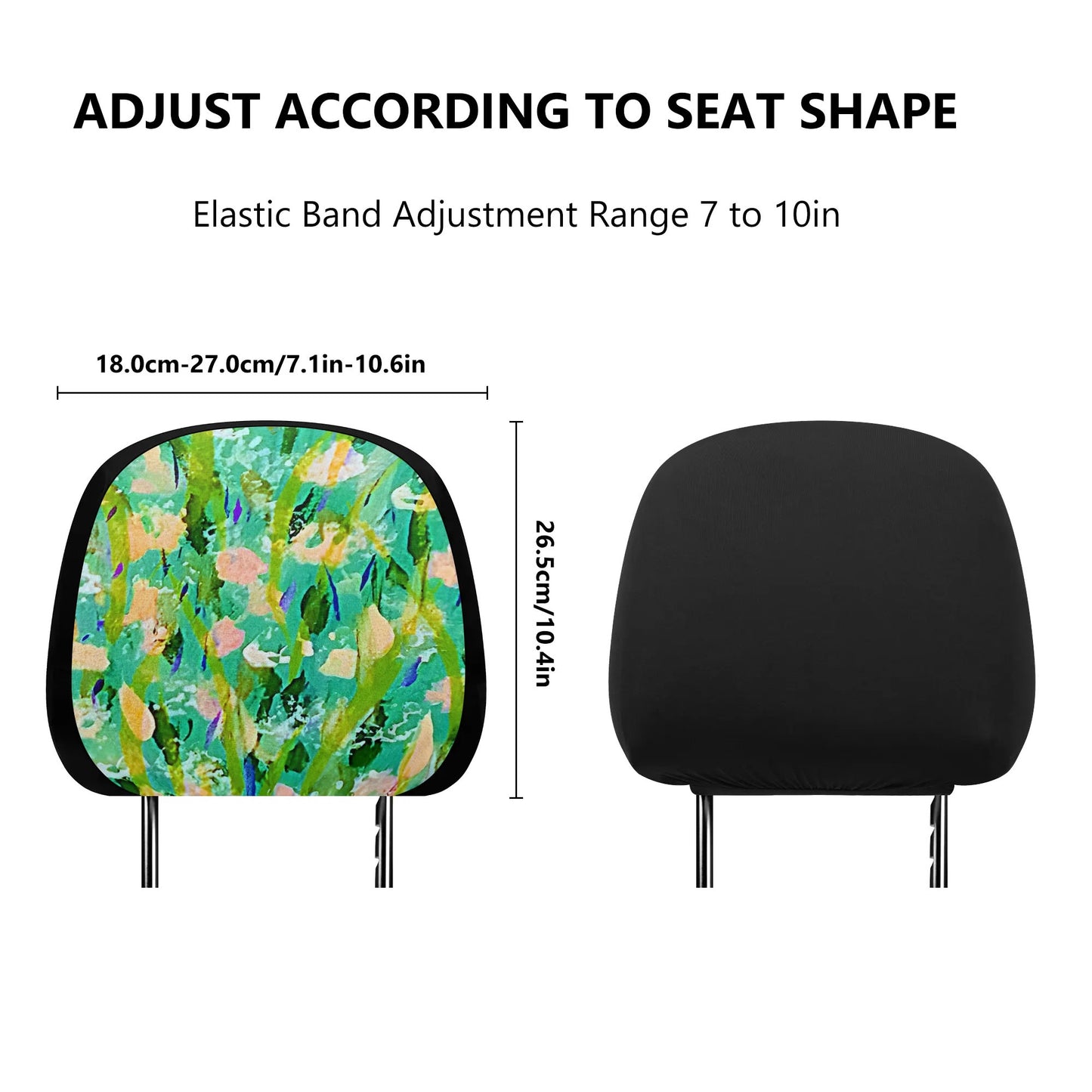 Car Headrest Covers