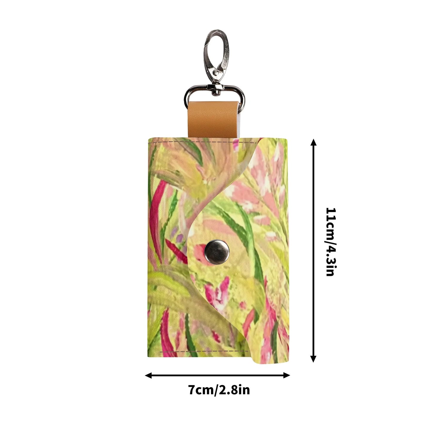 Fashion PU Leather Custom KeyChain Purse