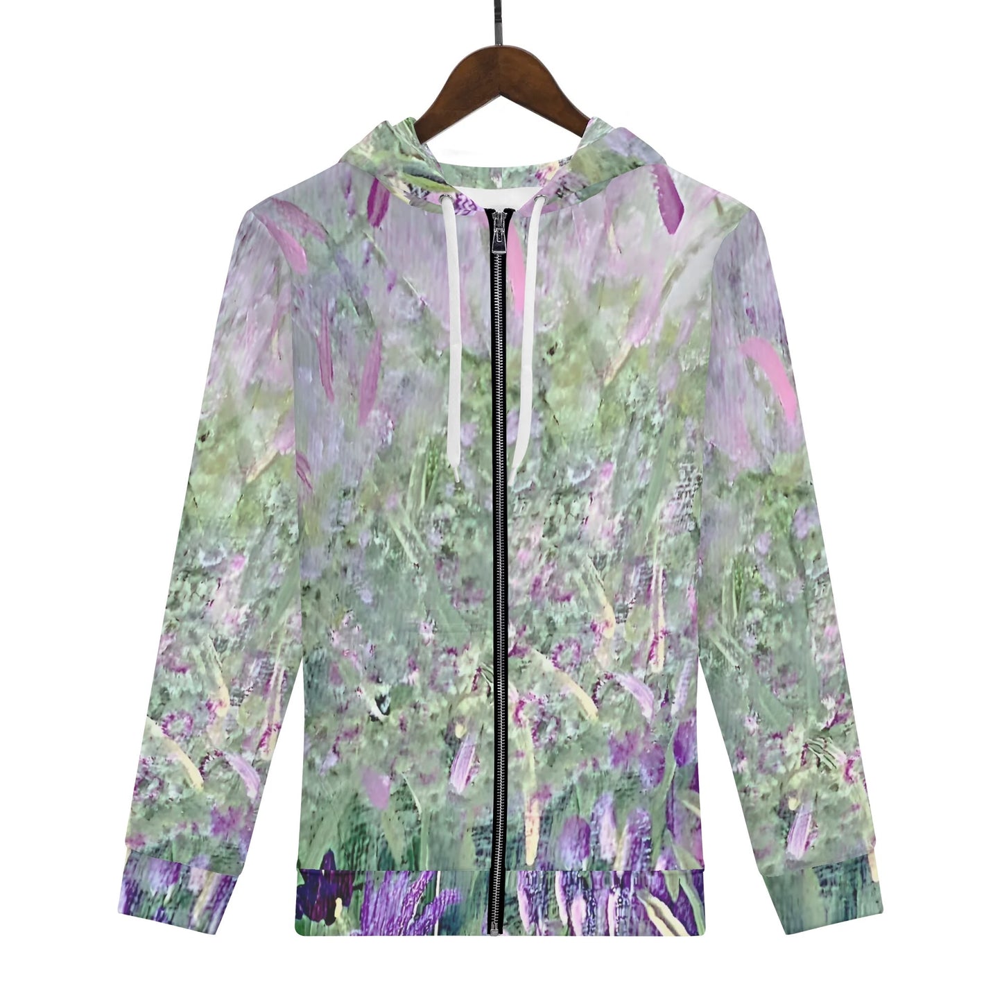 Womens Classic Zip Up Hoodie Warm Jacket