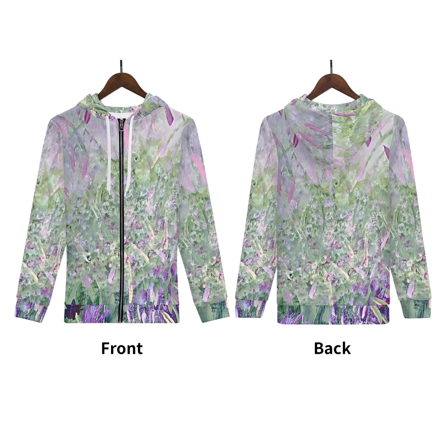 Womens Classic Zip Up Hoodie Warm Jacket