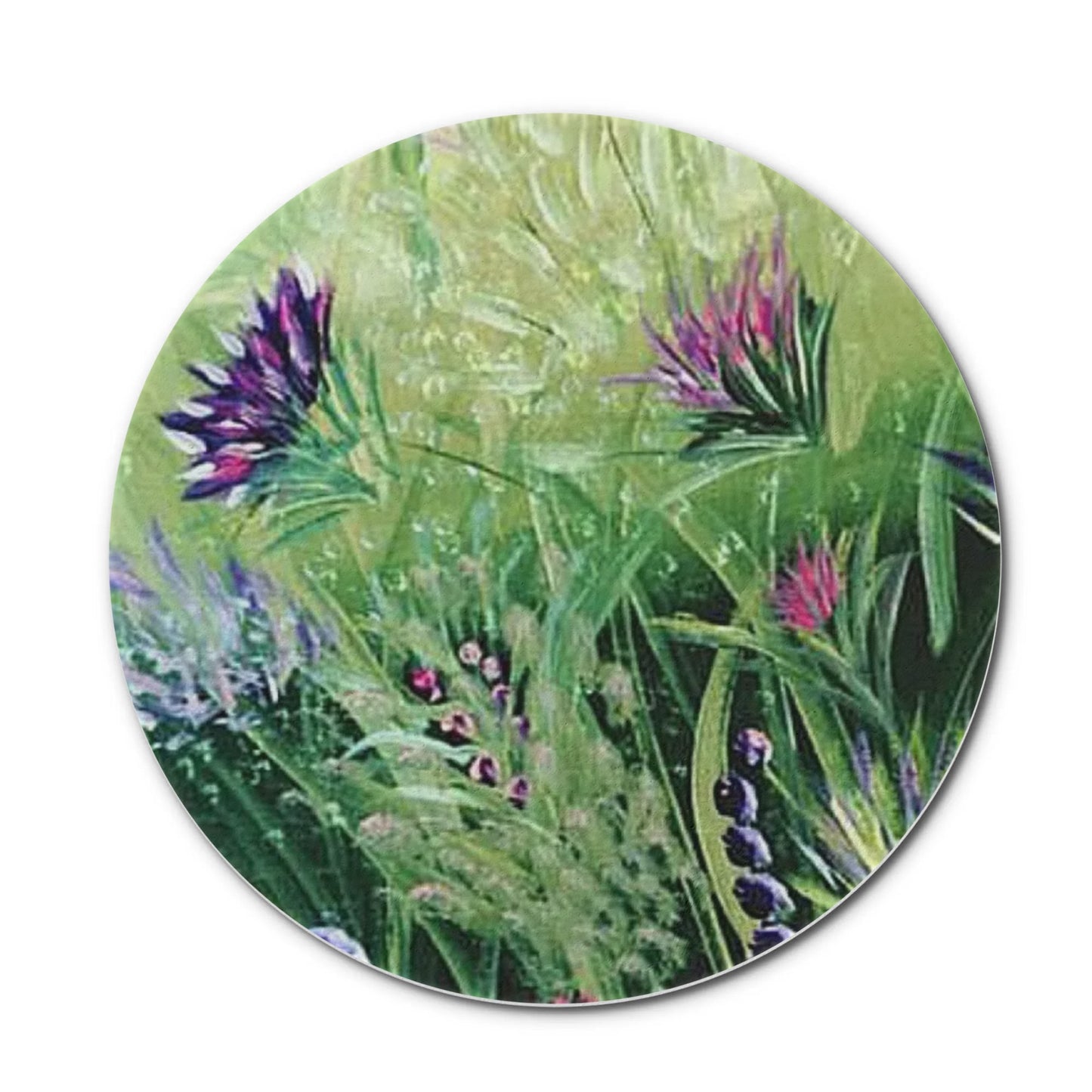 Round Ceramic Coasters 4 Pcs