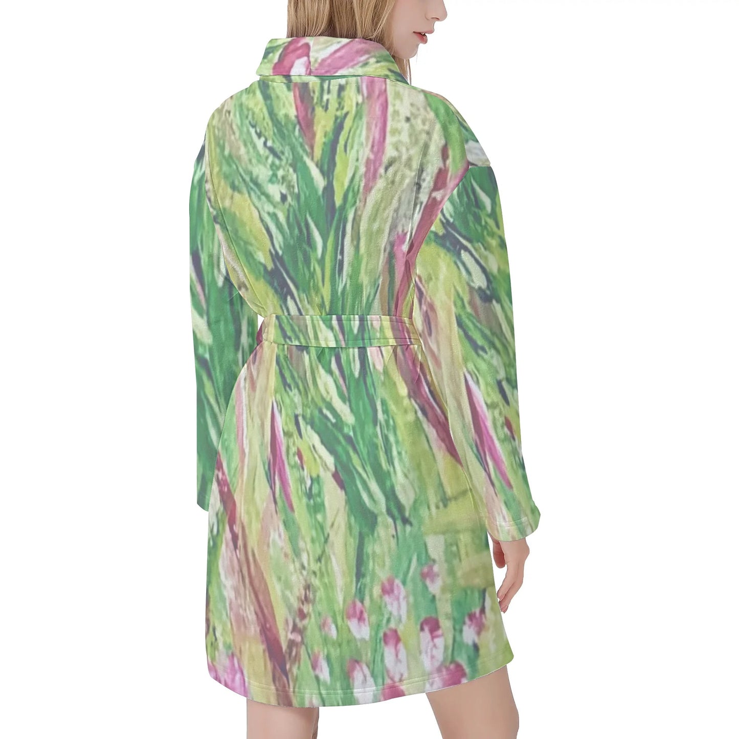 Womens Short Bathrobe