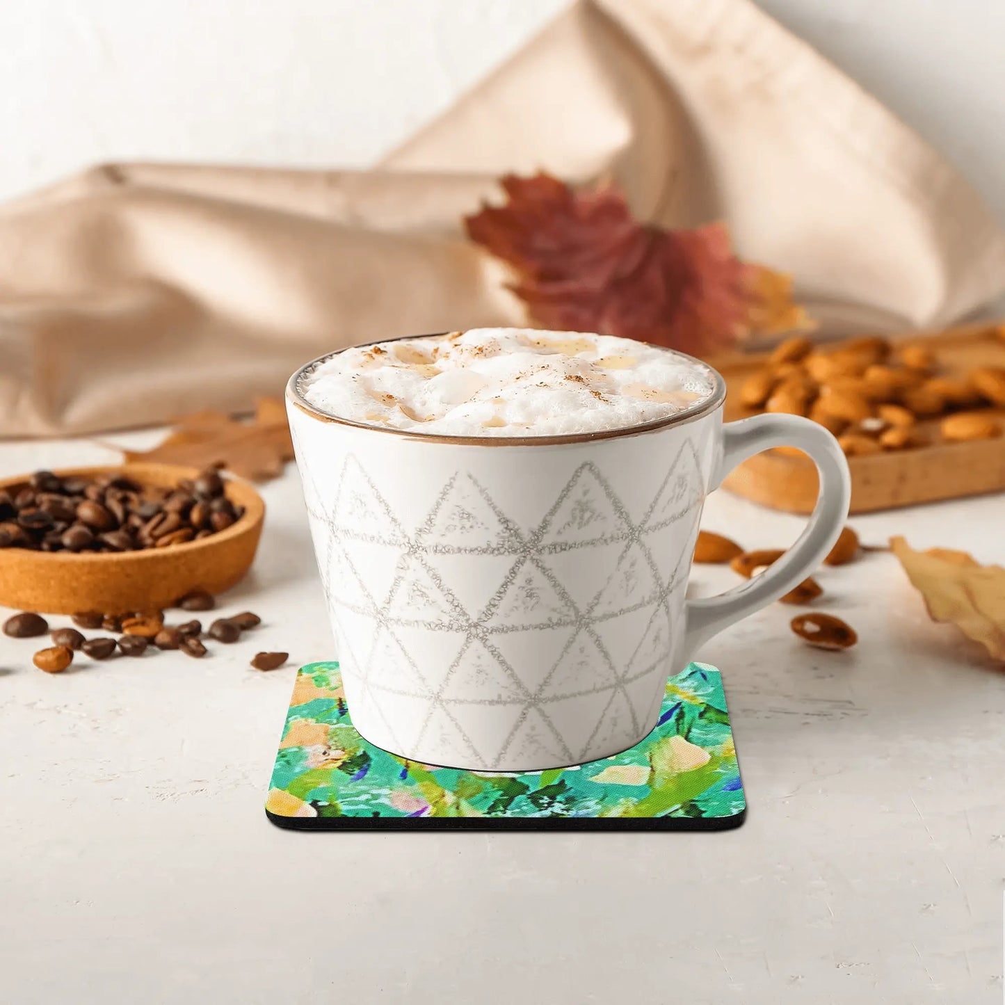 Rubber Coasters Set 4 Pcs