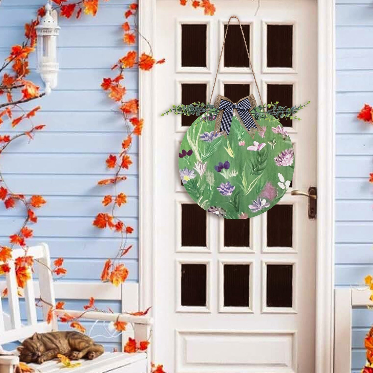 Round Acrylic Door Decoration Wall Sign