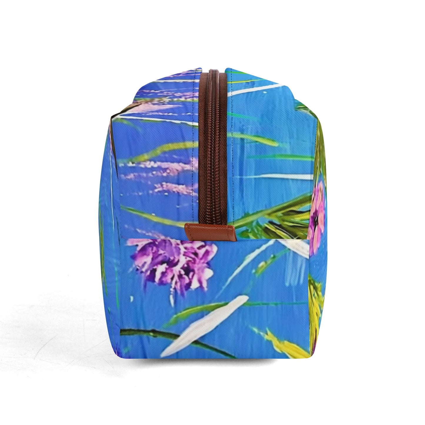 Travel PU Leather Toilettrie Bag Makeup Cosmetics Organizer