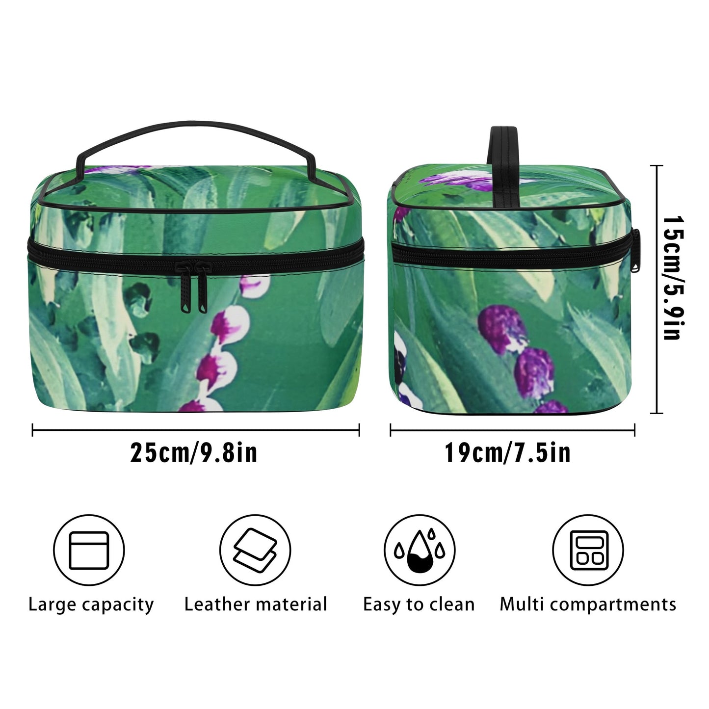 Leather Cosmetic Bag