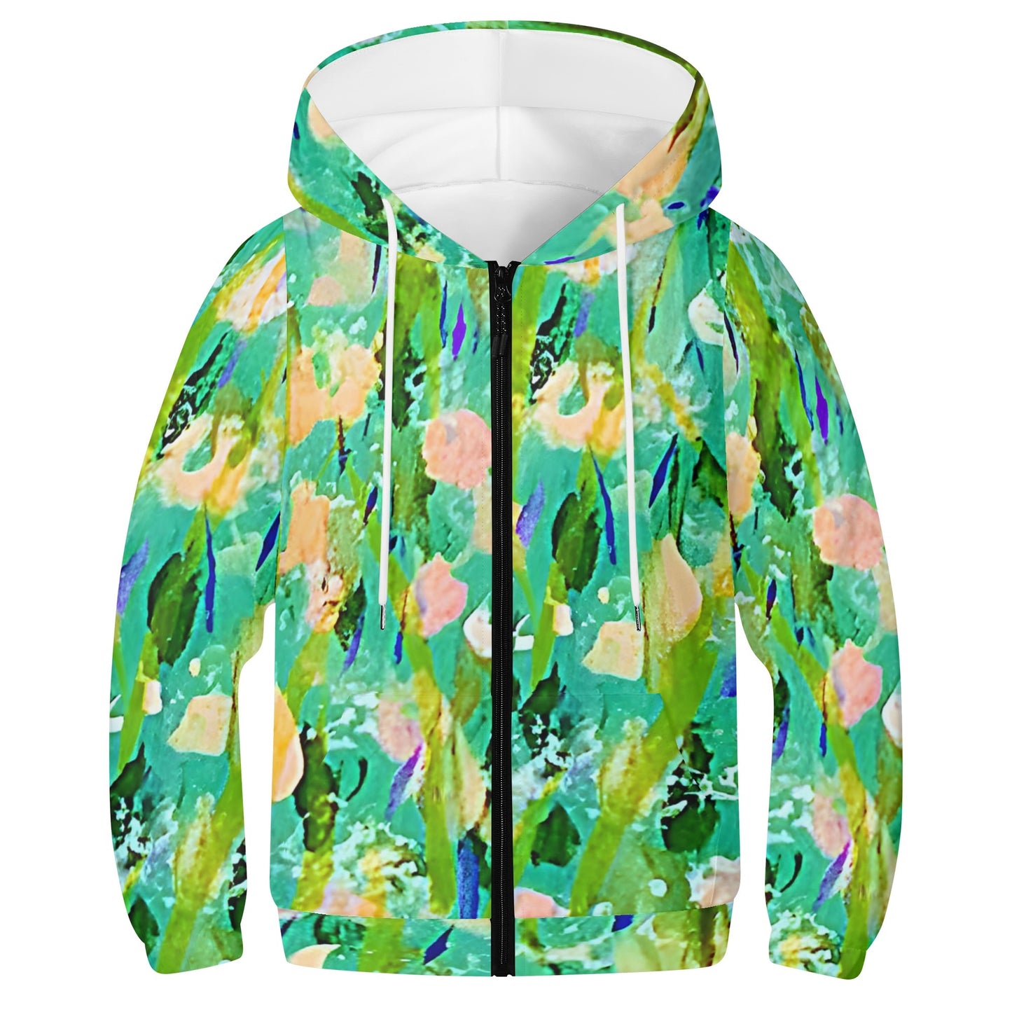 Youth Lightweight Zipper Jumper Sweatshirt Hoodie