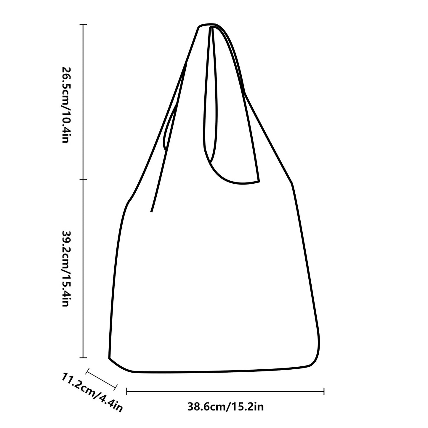 3 Pack of Reusable Grocery Bags