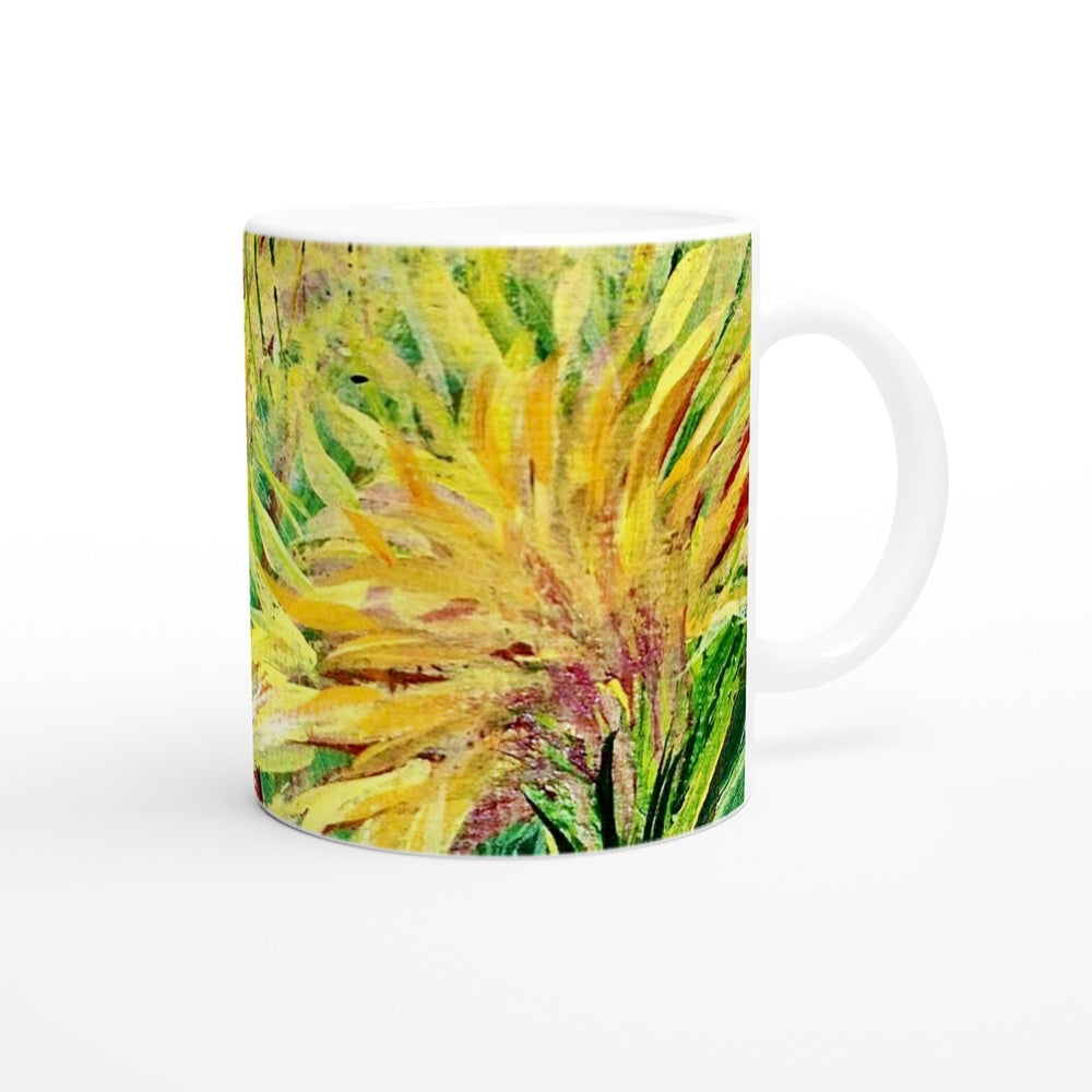 Yellow Flower 11oz Ceramic Mug