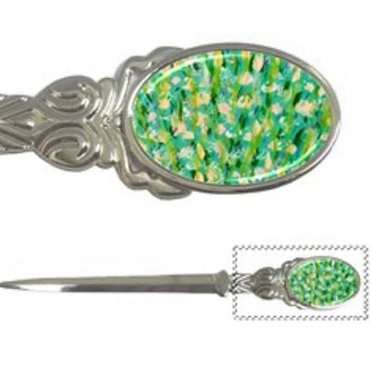 Green Letter Opener