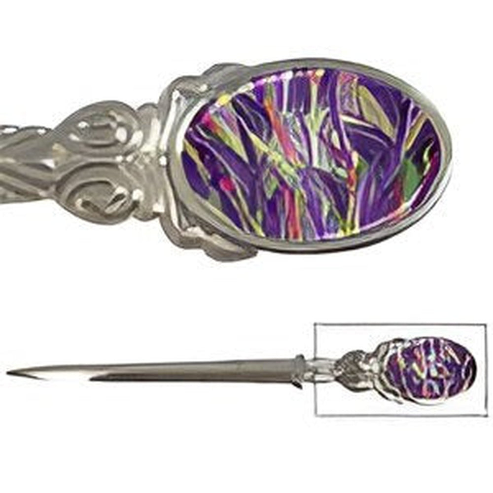 Purple Metal Letter Opener