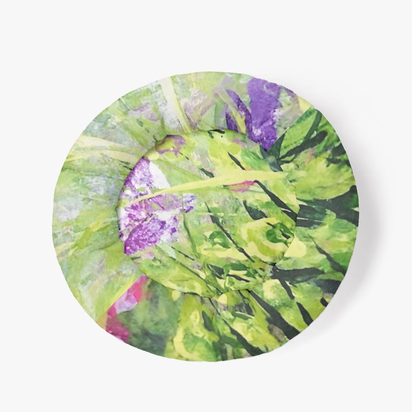 Round Large Size Pet Bed - Flannel