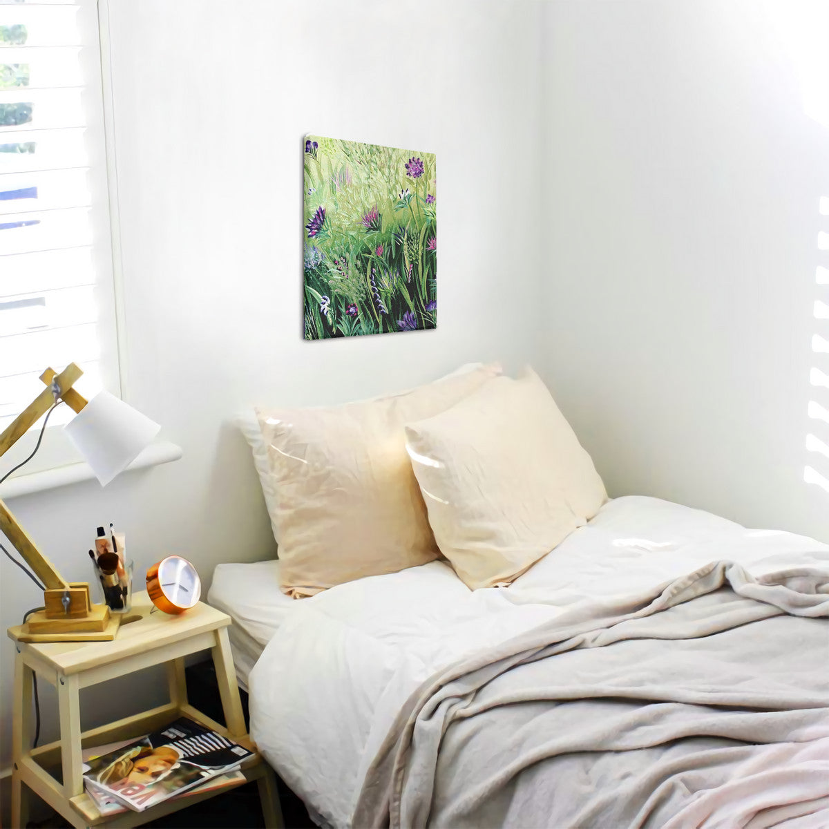 Canvas with Mounting Brackets 8x10in