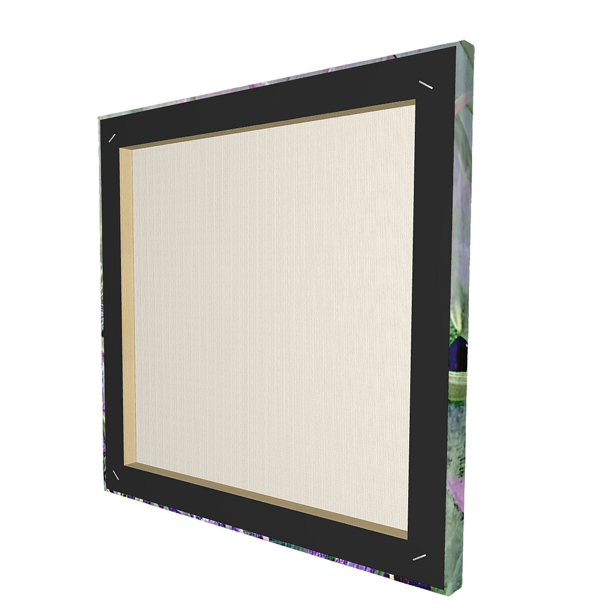 Canvas with Mounting Brackets 12x12in