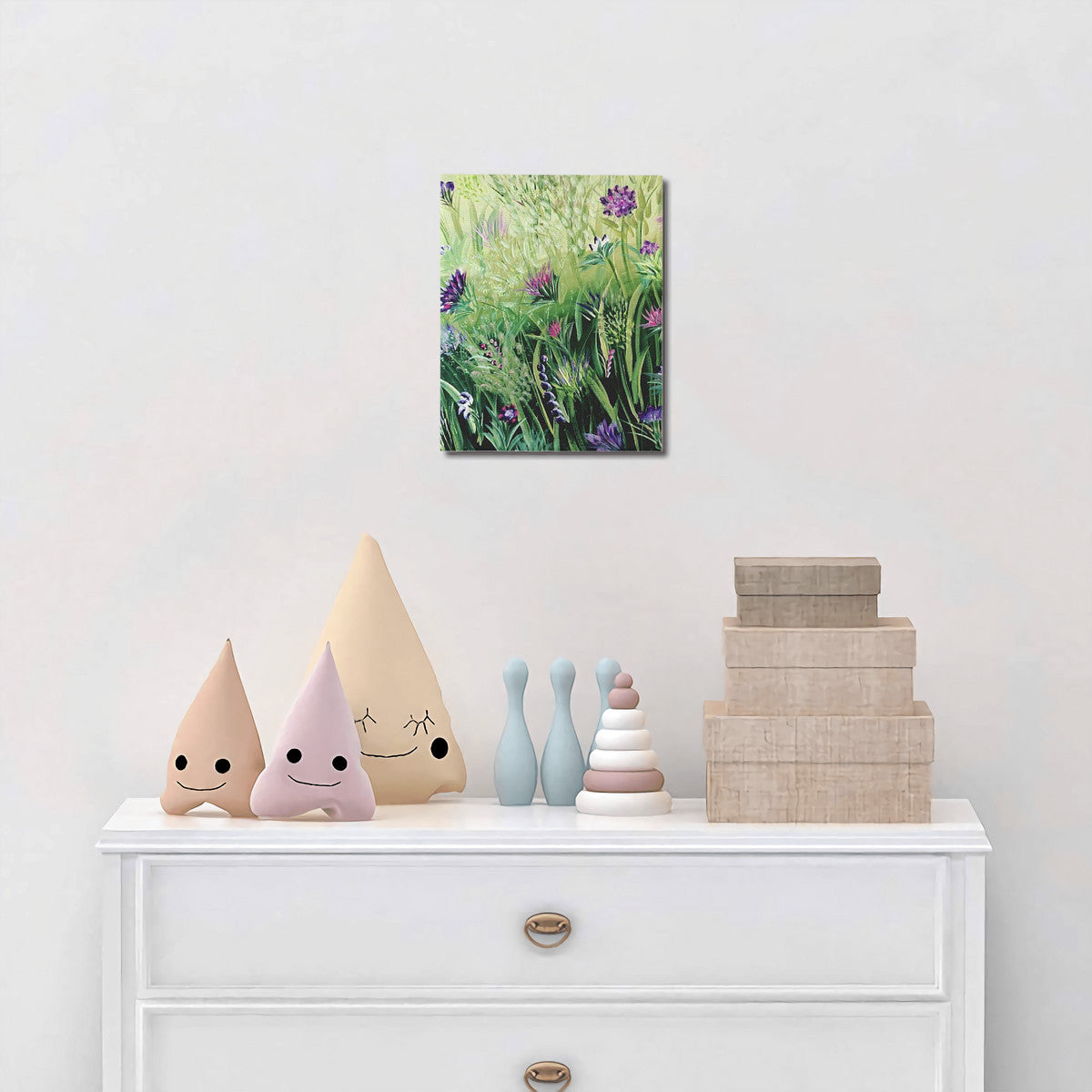 Canvas with Mounting Brackets 8x10in