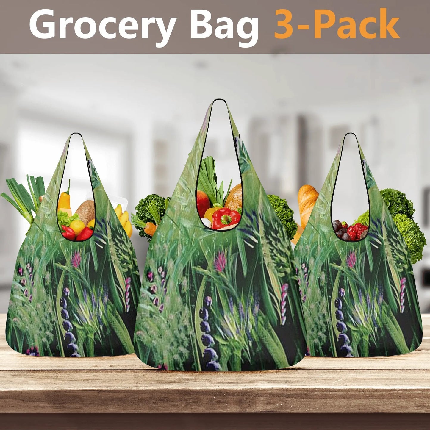 3 Pack of Grocery Bags