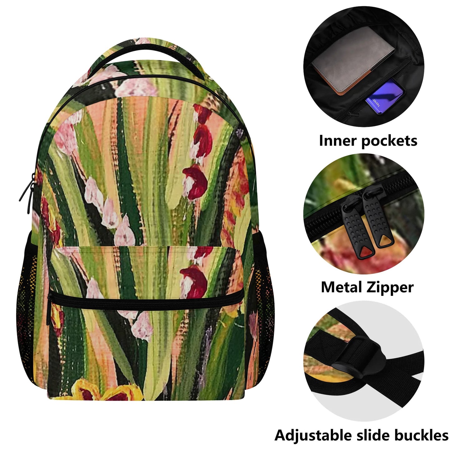 New 15 Inch Casual Style School Backpack