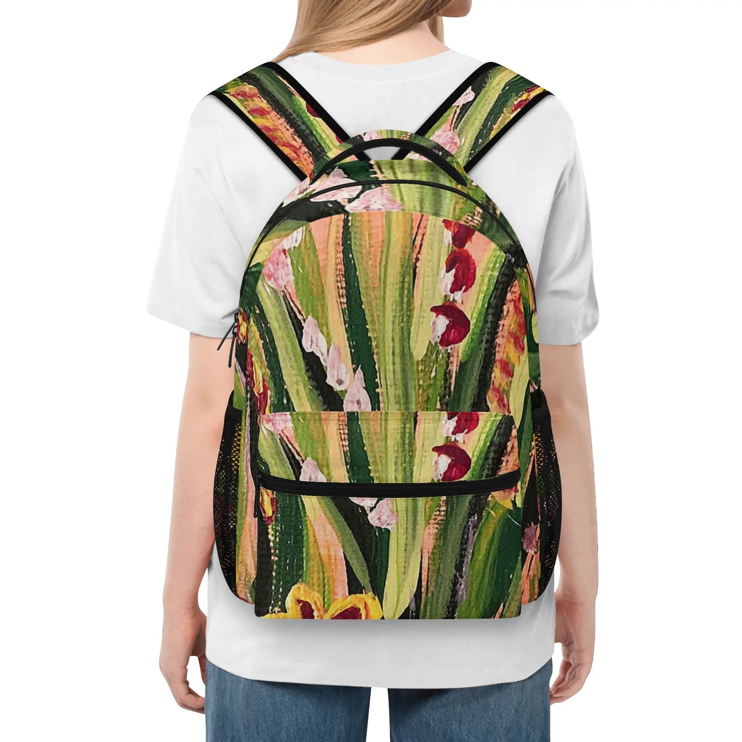 New 15 Inch Casual Style School Backpack