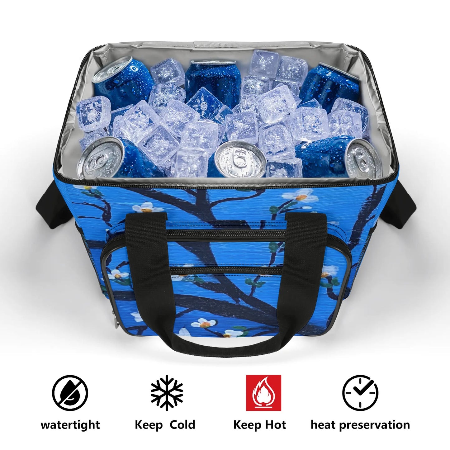 Insulated Picnic Bag Leakproof Cooler Bag Lunch Box