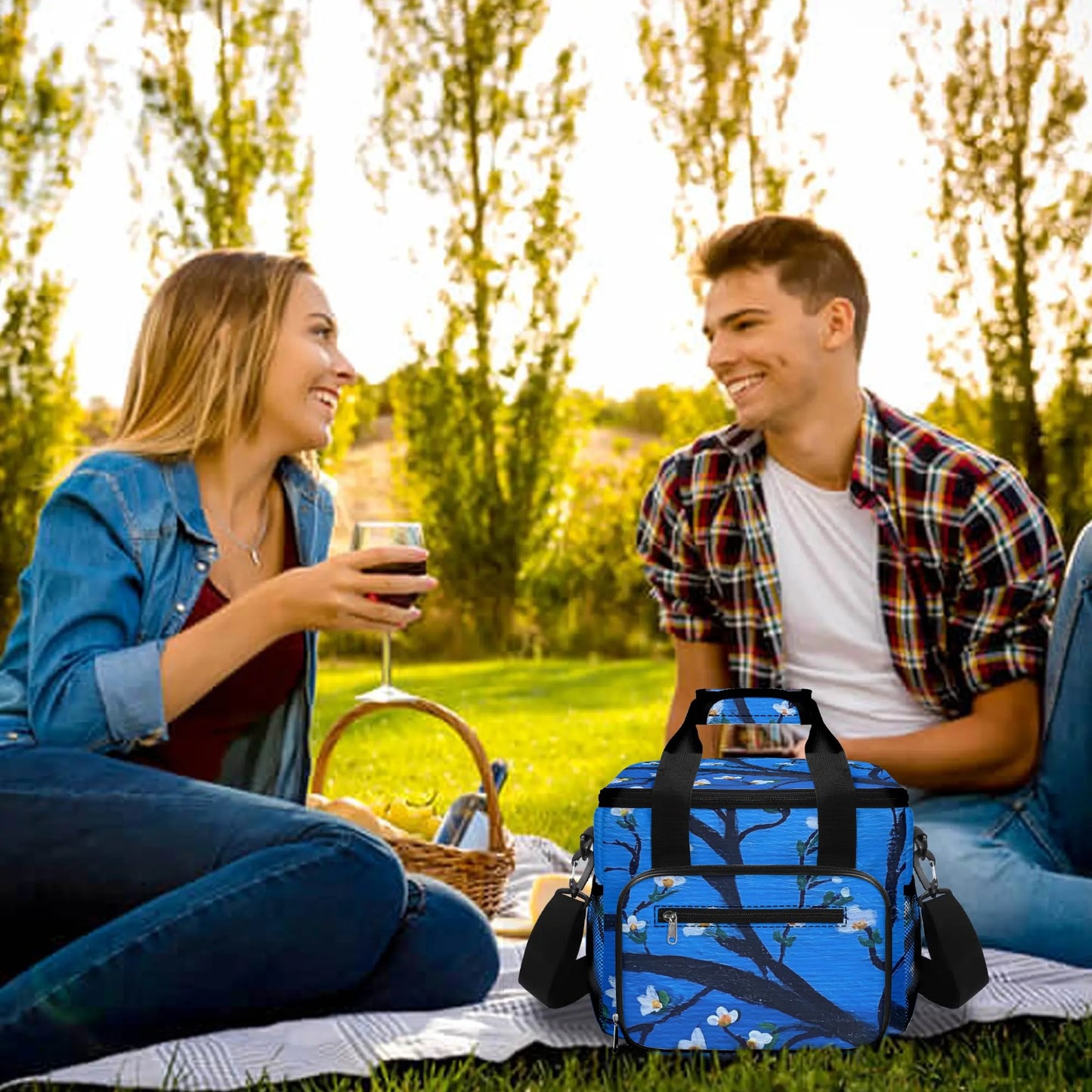 Insulated Picnic Bag Leakproof Cooler Bag Lunch Box