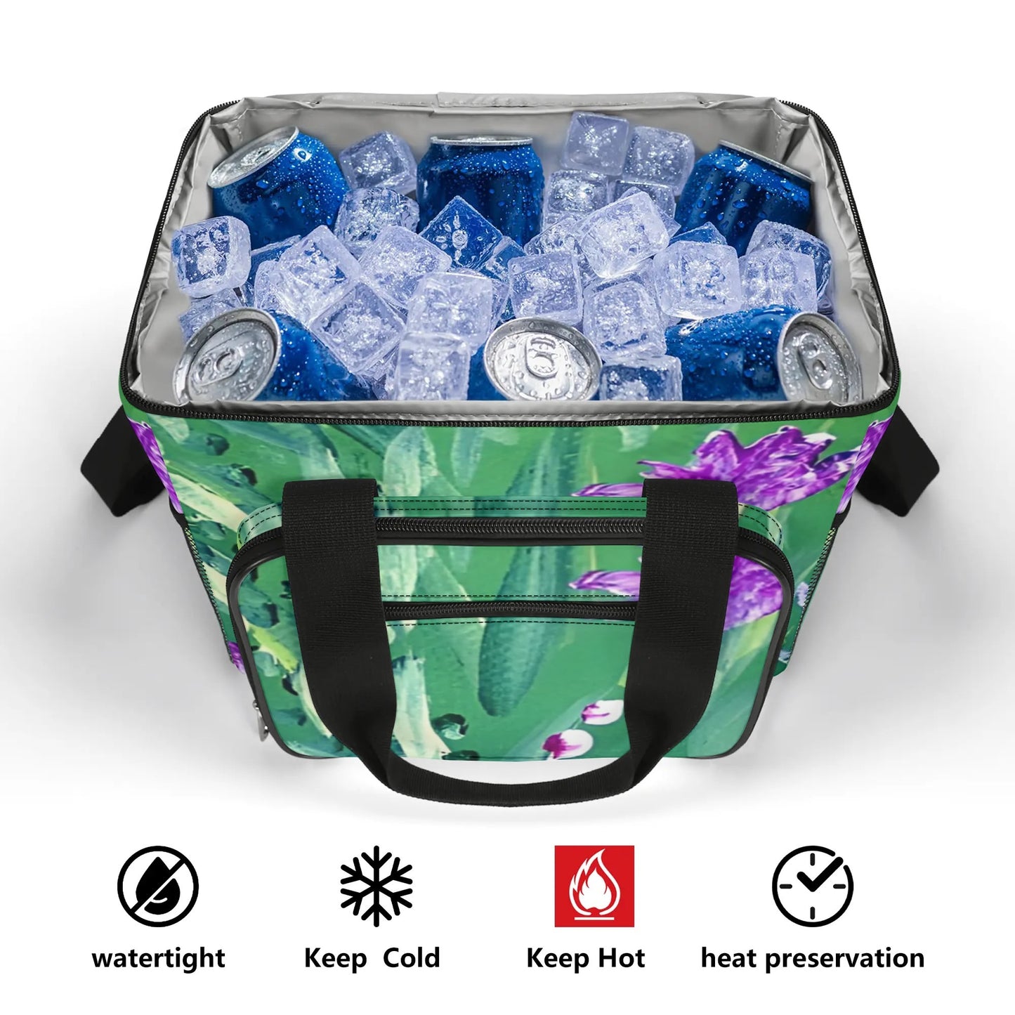 Insulated Picnic Bag Leakproof Cooler Bag Lunch Box