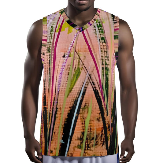 Mens Basketball Jersey Tank Top