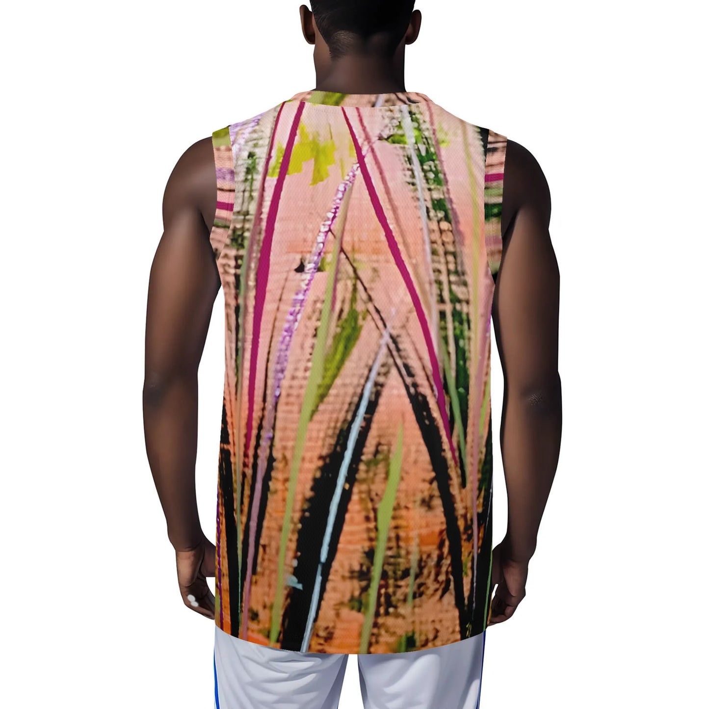 Mens Basketball Jersey Tank Top