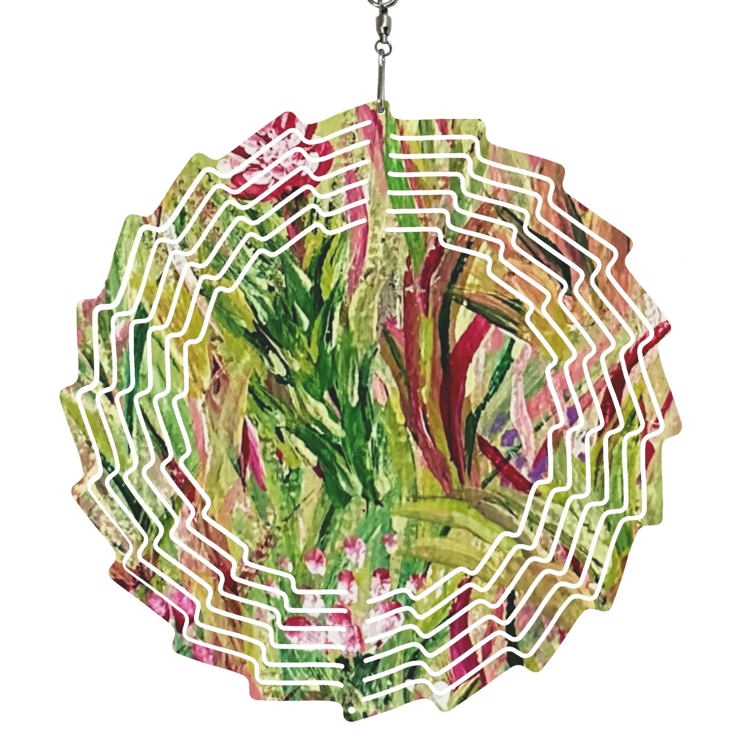 Flower Shape Hanging Wind Spinner