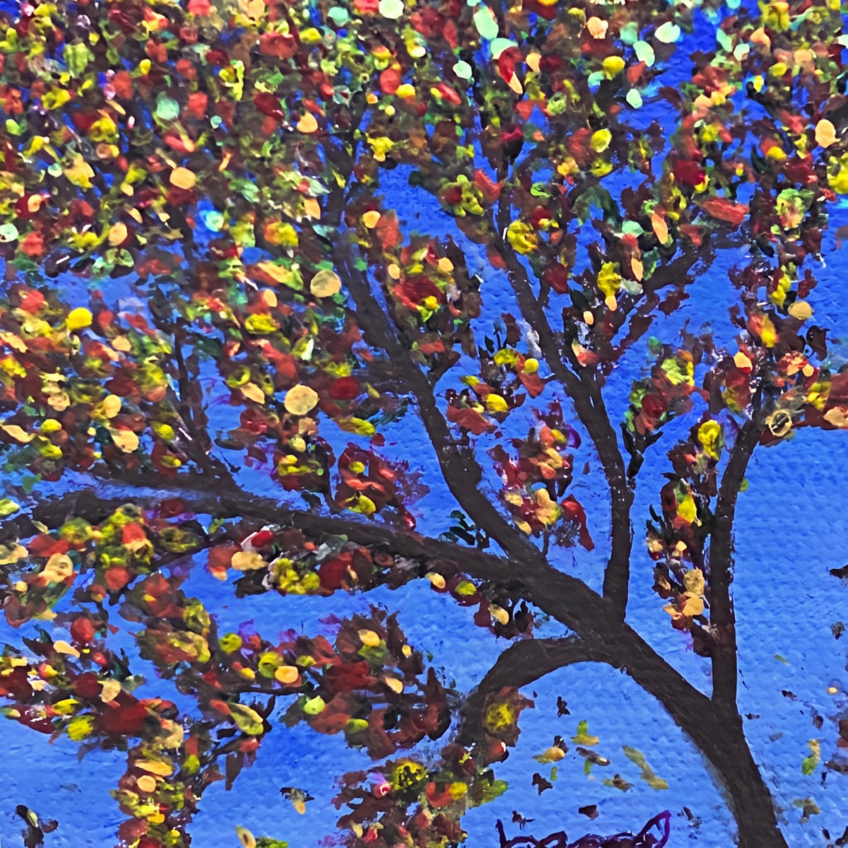 Colorful Tree – painting by Barbara Goodman