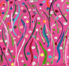 Pink with Dots