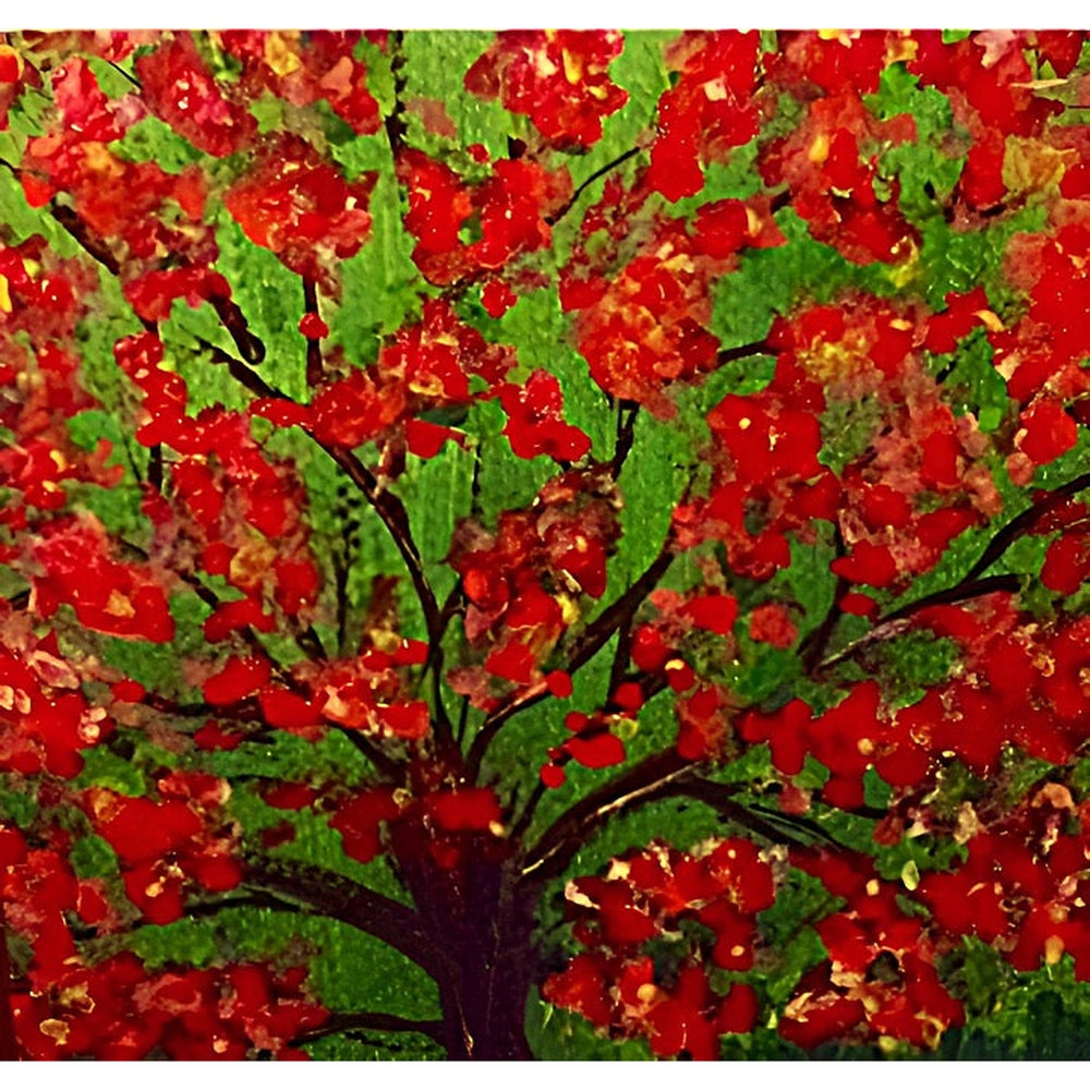 Red Tree Painting